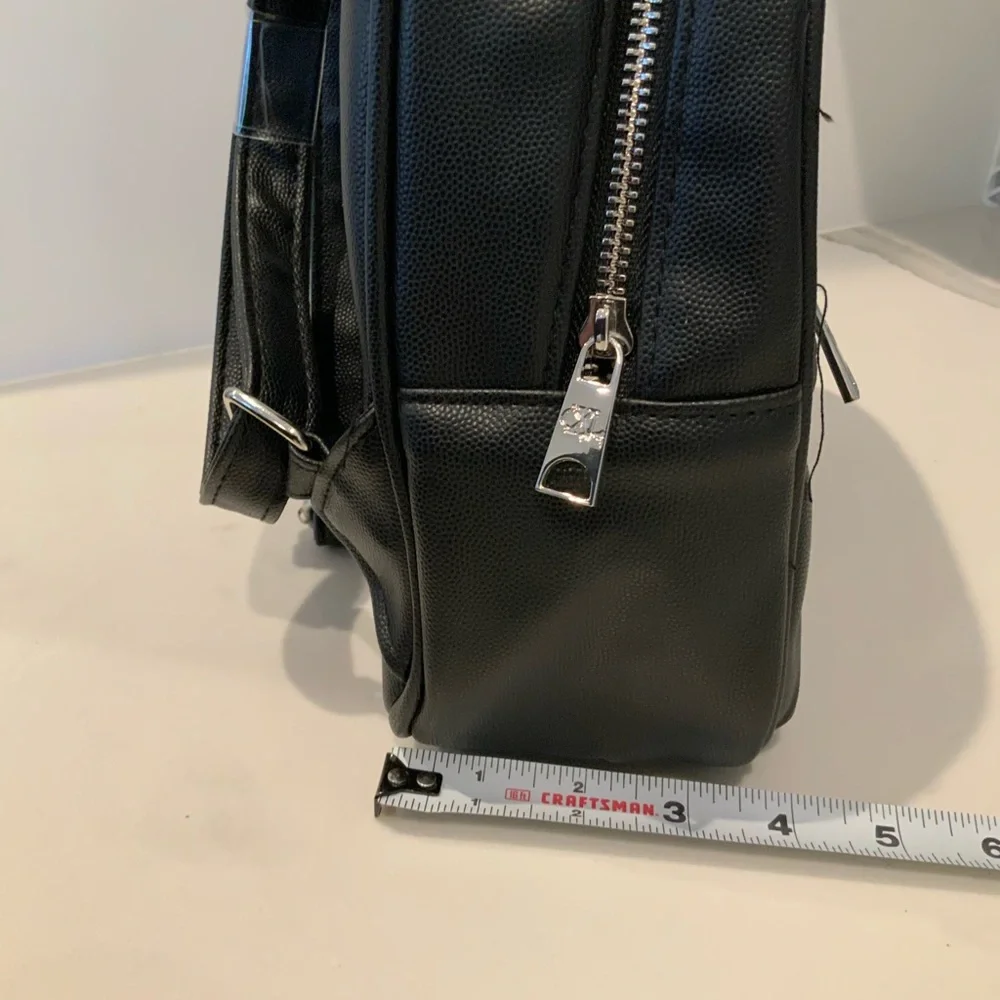 CXL by Christian Lacroix Backpack Black Pine‎ Caviar Faux Leather CXLH24981-BLAK